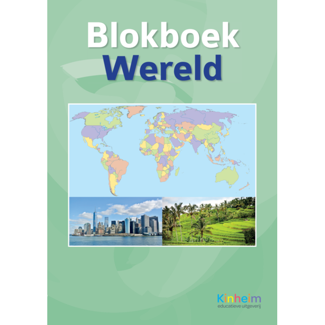 Blokboek aardrijkskunde wereld