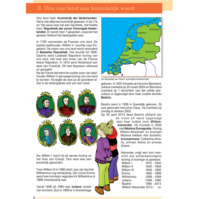 Blokboek staatsinrichting (5 stuks)