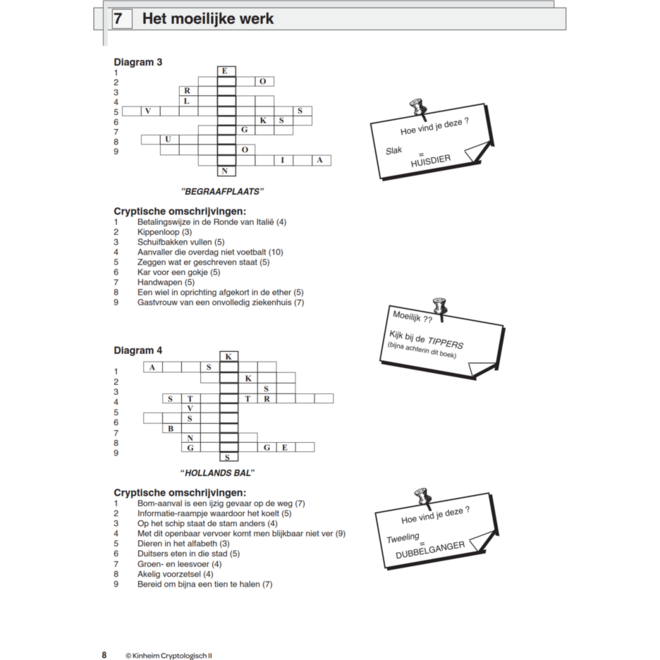 Cryptologisch 2 (incl. antw.) (5 stuks)