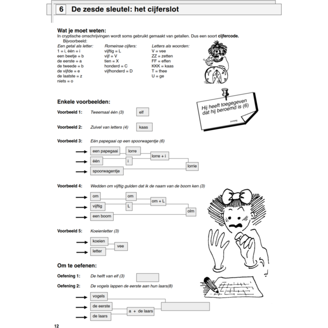 Cryptologisch 1 (incl. antw.) (5 stuks)