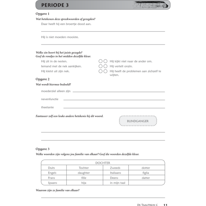 Taaltrein C groep 6-7
