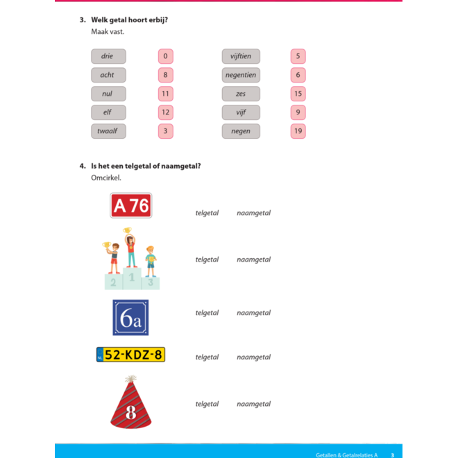 Kerndoeltrainer Getallen & Getalrelaties A (5 stuks)