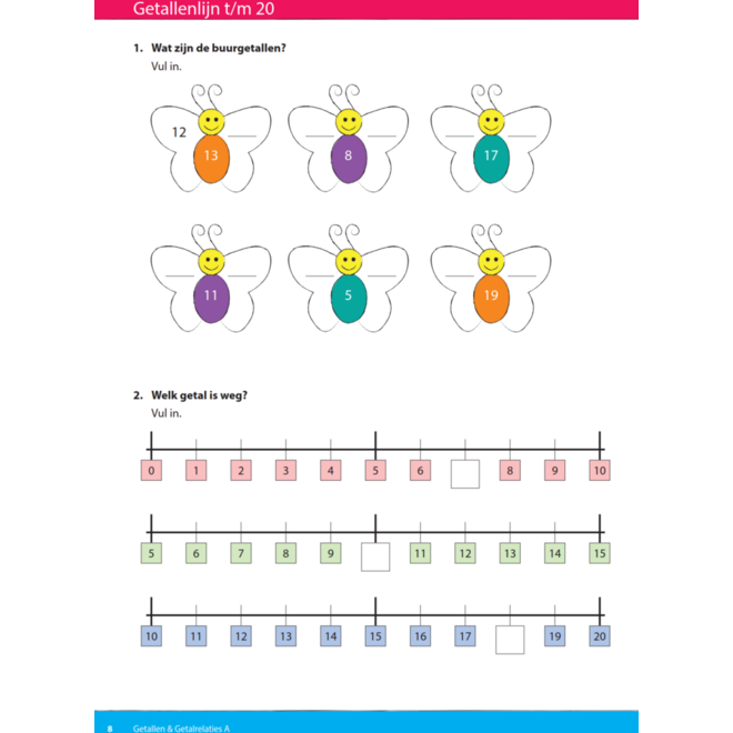 Kerndoeltrainer Getallen & Getalrelaties A (5 stuks)