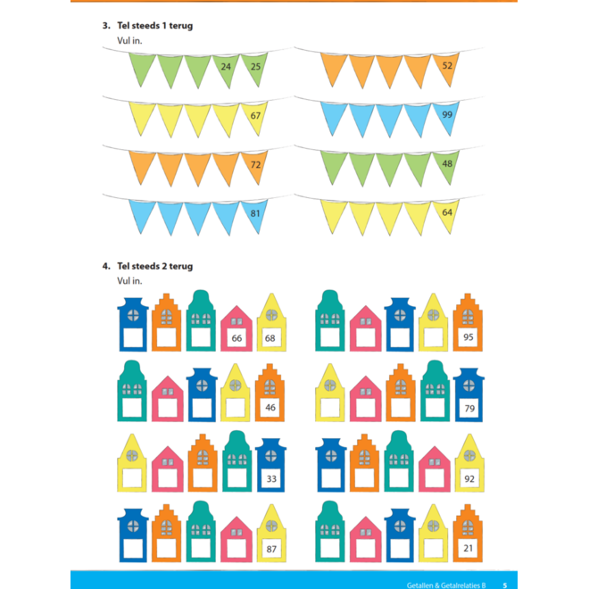 Kerndoeltrainer Getallen & Getalrelaties B (5 stuks)
