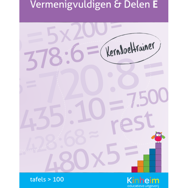 Kerndoeltrainer Vermenigvuldigen & Delen E (5 stuks)