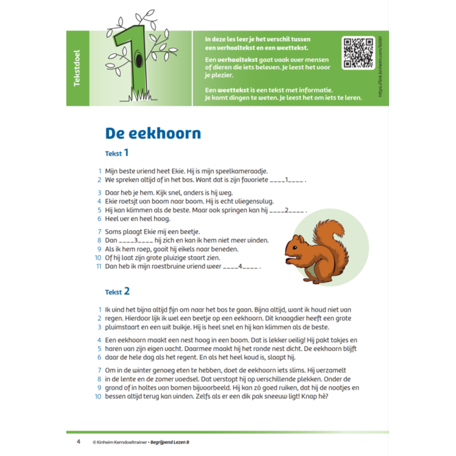Kerndoeltrainer Begrijpend Lezen B