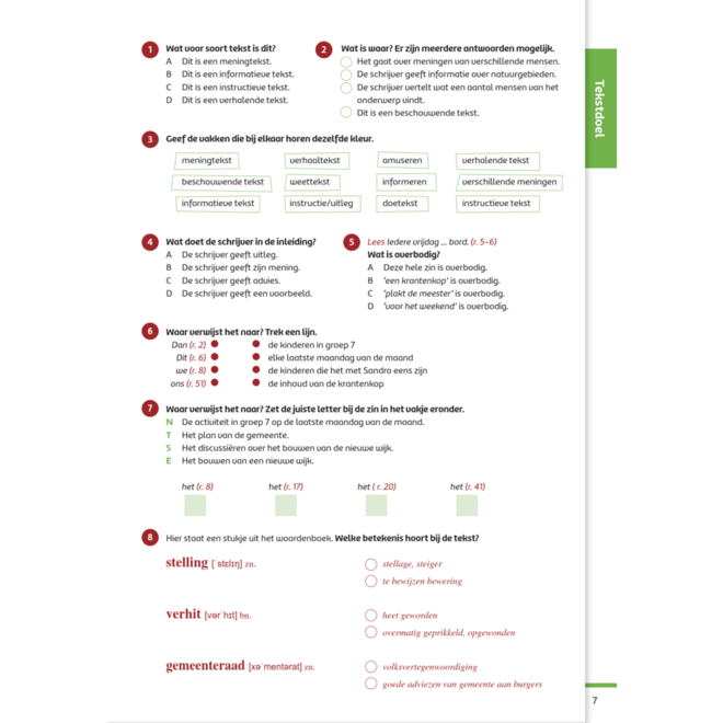 Kerndoeltrainer Begrijpend Lezen D (5 stuks)