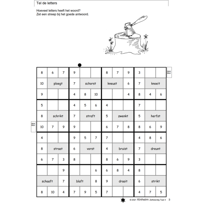 Zelfstandig taal 4 werkboek (5 stuks)