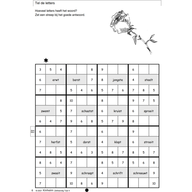 Zelfstandig taal 4 werkboek (5 stuks)