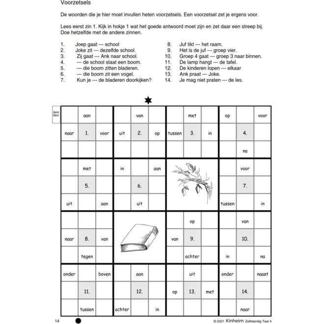 Zelfstandig taal 4 werkboek (5 stuks)