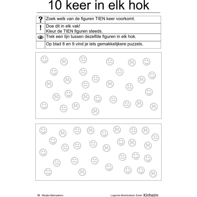 Logische breinbrekers small (5 stuks)