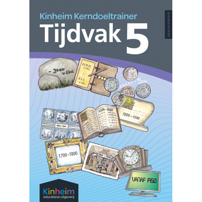 Kerndoeltrainer Tijdvak werkboek groep 5 (5 stuks)