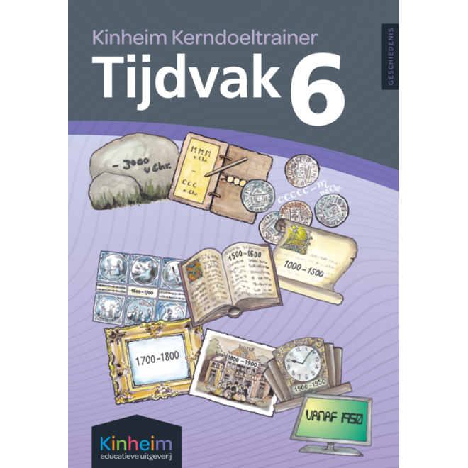 Kerndoeltrainer Tijdvak werkboek groep 6 (5 stuks)