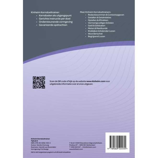 Kerndoeltrainer Tijdvak werkboek groep 6 (5 stuks)