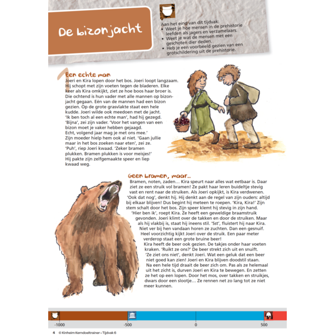 Kerndoeltrainer Tijdvak werkboek groep 6 (5 stuks)