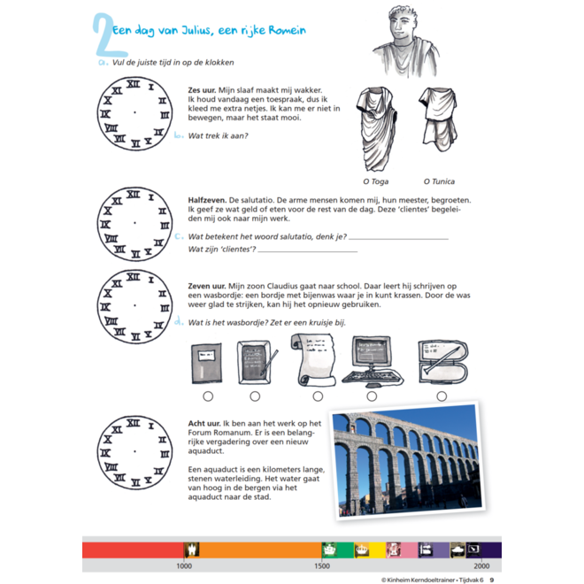Kerndoeltrainer Tijdvak werkboek groep 6 (5 stuks)