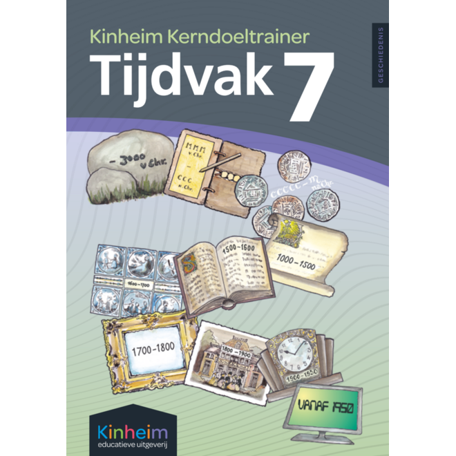 Kerndoeltrainer Tijdvak werkboek groep 7 (5 stuks)