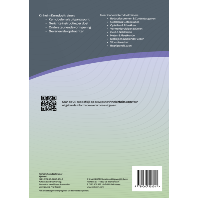 Kerndoeltrainer Tijdvak werkboek groep 7 (5 stuks)