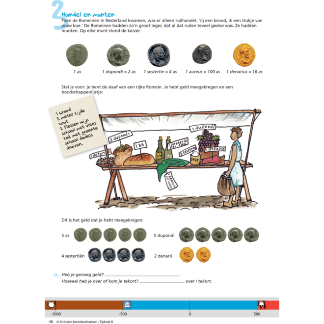 Kerndoeltrainer Tijdvak werkboek groep 8 (5 stuks)