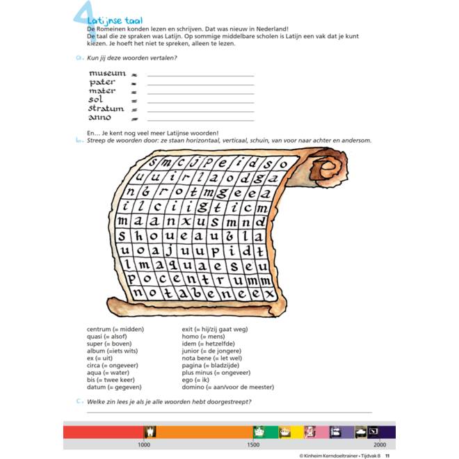 Kerndoeltrainer Tijdvak werkboek groep 8 (5 stuks)