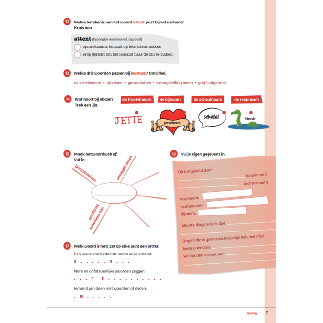 Kerndoeltrainer Woordenschat C (5 stuks)