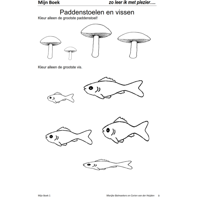 Mijn Boek groep 1 (5 stuks)
