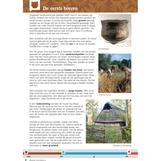 Blokboek geschiedenis groep 6 (herzien) (5 stuks)