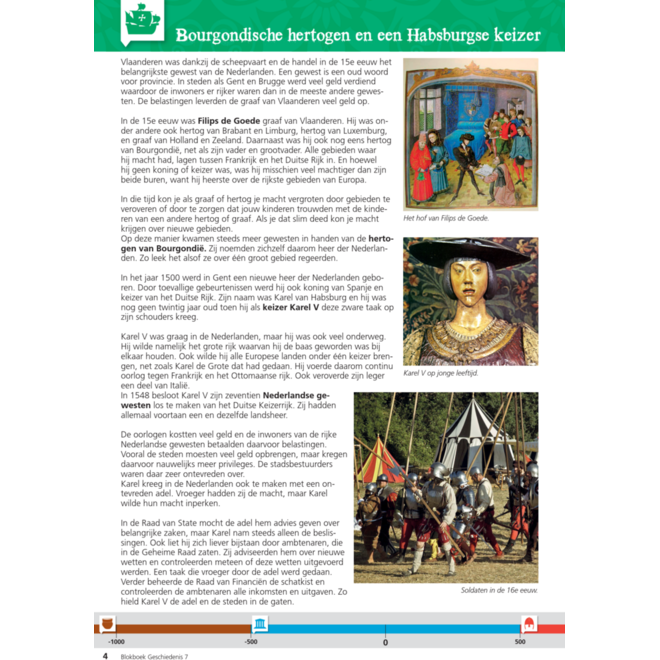 Blokboek geschiedenis groep 7 (herzien) (5 stuks)