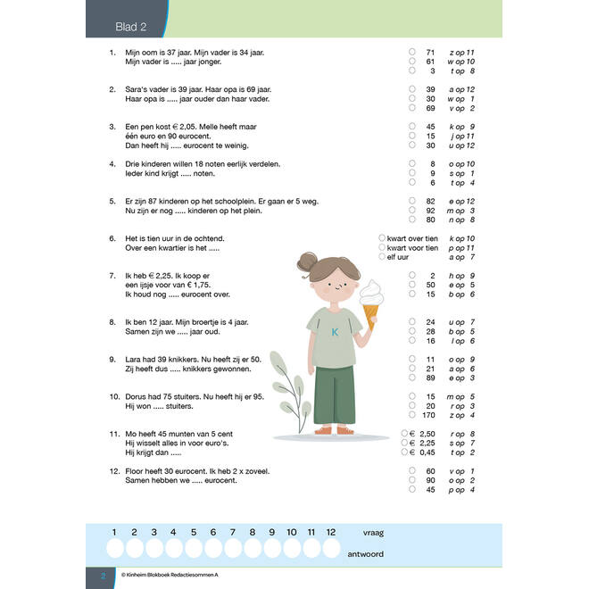 Blokboek redactiesommen A groep 5