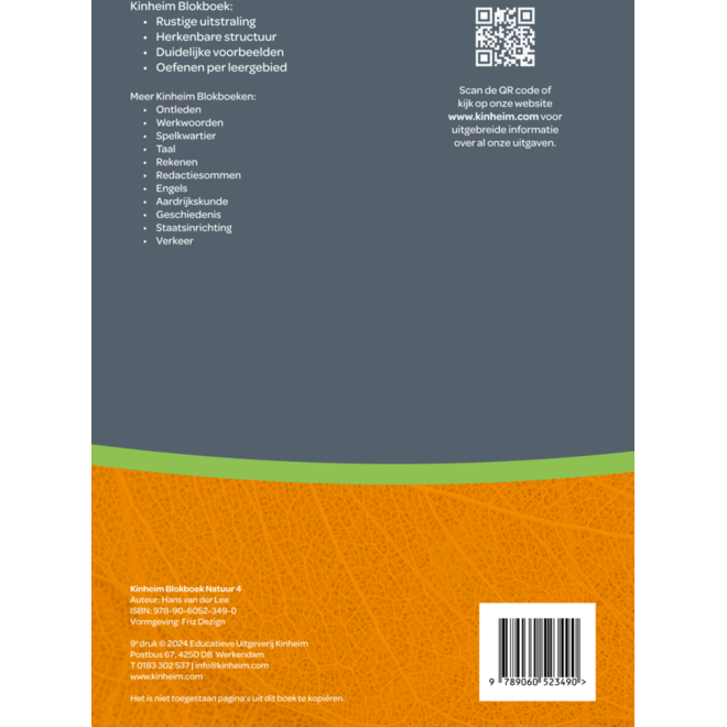 Blokboek natuur groep 4