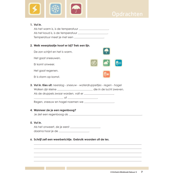 Blokboek natuur groep 4