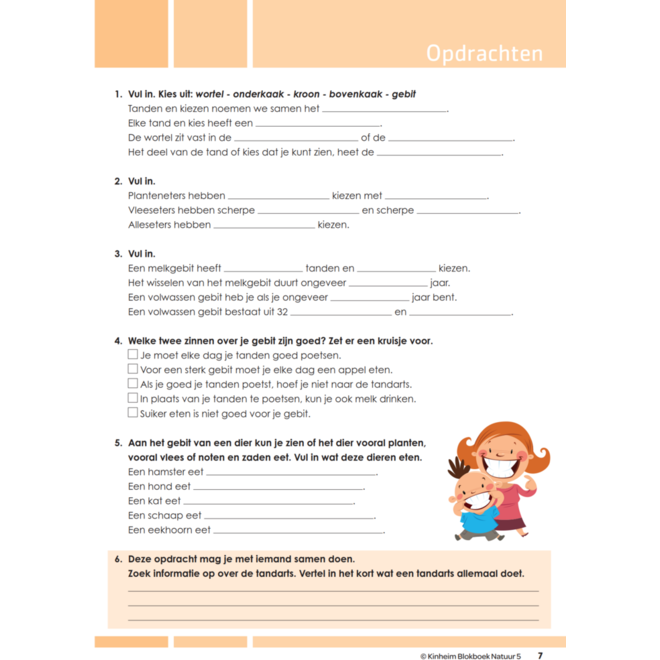 Blokboek natuur groep 5 (5 stuks)