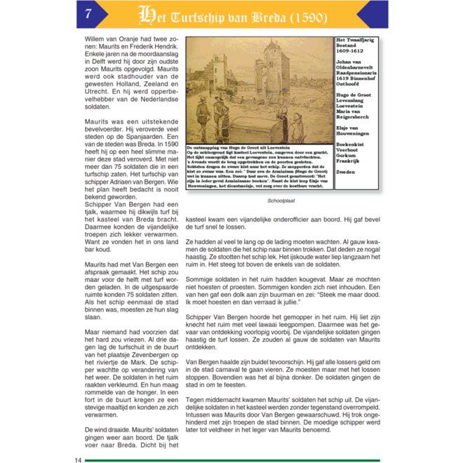 Historische Verhalen (5 stuks)