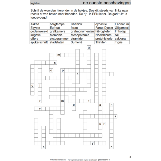 Geschiedenispuzzels groep 6 deel 1 (5 stuks)