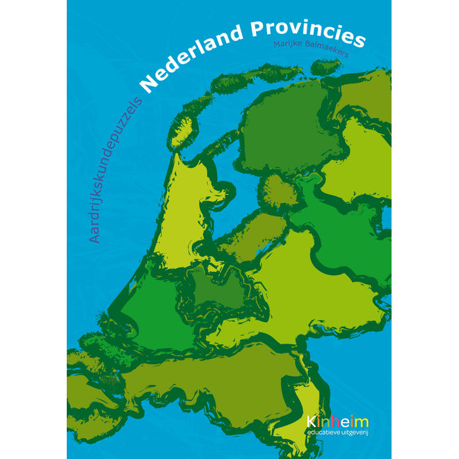 Aardrijkskundepuzzels groep 6 Nederland provincies