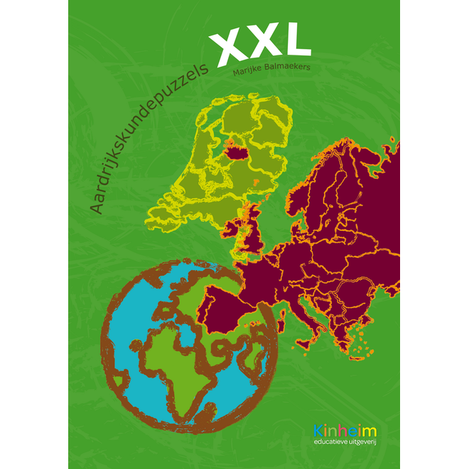 Aardrijkskundepuzzels XXL groep 8