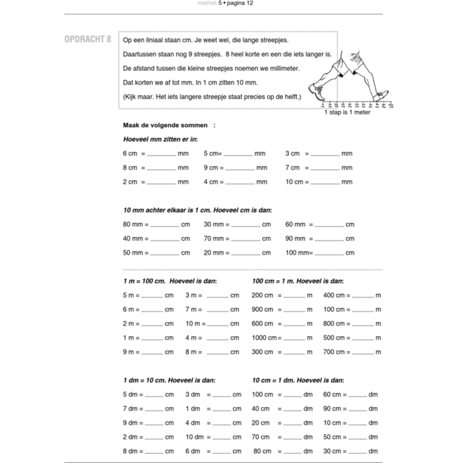 Blokboek Metriek groep 5 (5 stuks)