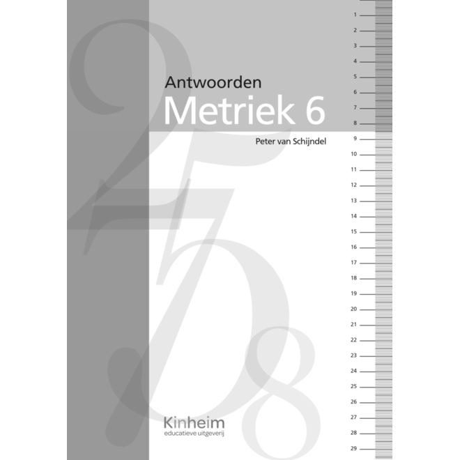 Blokboek Metriek groep 6 antwoorden