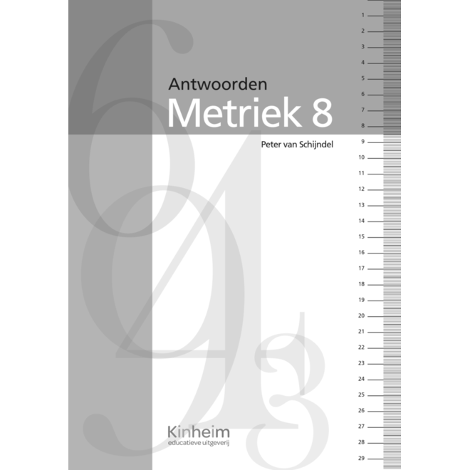 Blokboek Metriek groep 8 antwoorden