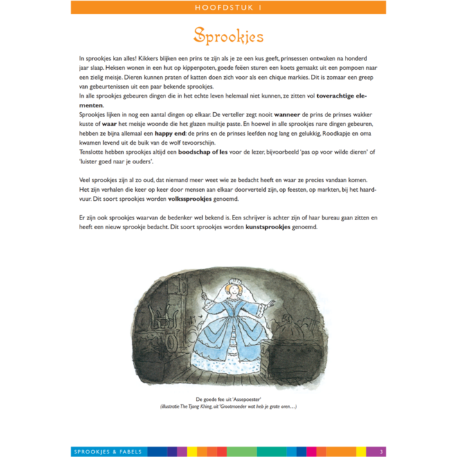 Sprookjes en fabels werkgids