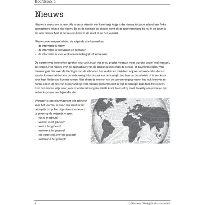 Journalistiek werkgids (5 stuks)