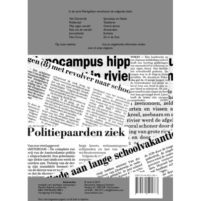 Journalistiek antwoorden