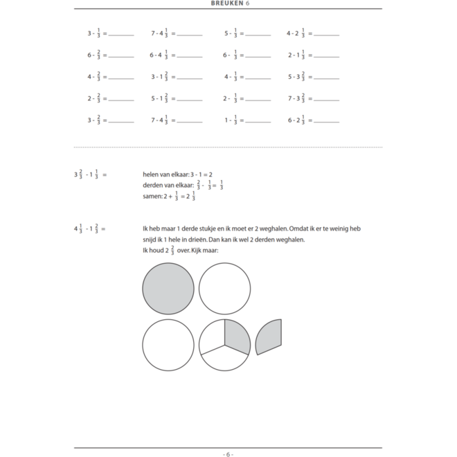 Breuken groep 6 (5 stuks)