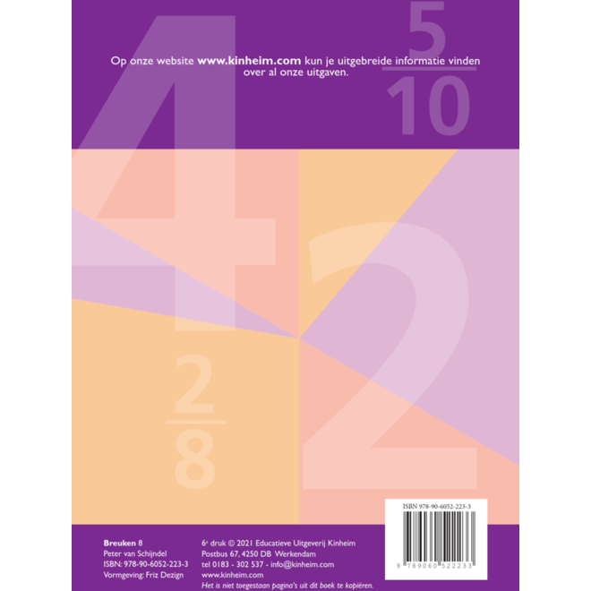 Breuken groep 8 (5 stuks)