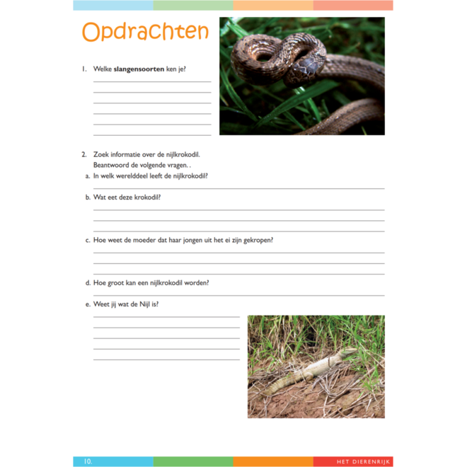 Dierenrijk werkgids