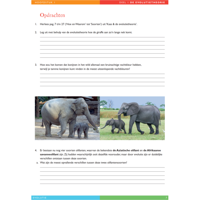 Evolutie werkgids (5 stuks)