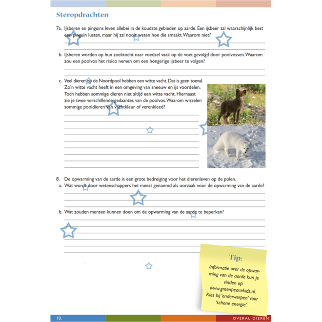 Overal dieren werkgids (5 stuks)