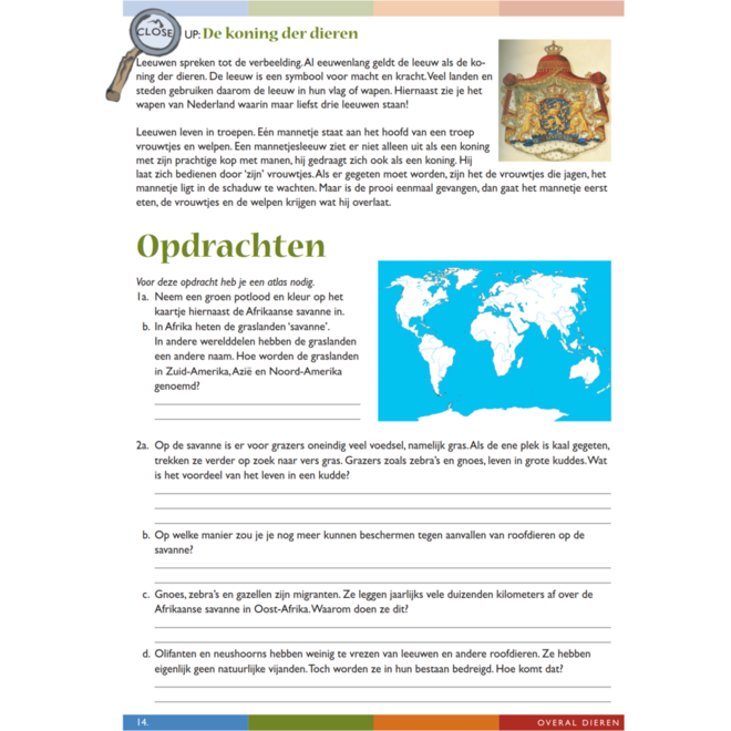 Overal dieren werkgids (5 stuks)