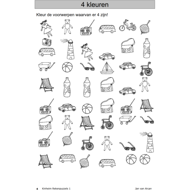 Rekenpuzzels 1 (5 stuks)