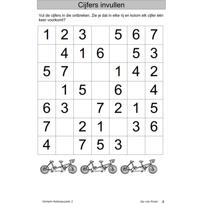 Rekenpuzzels 2 (5 stuks)